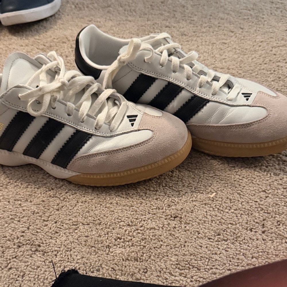 Adidas Sambas Men's White and Black Sneakers